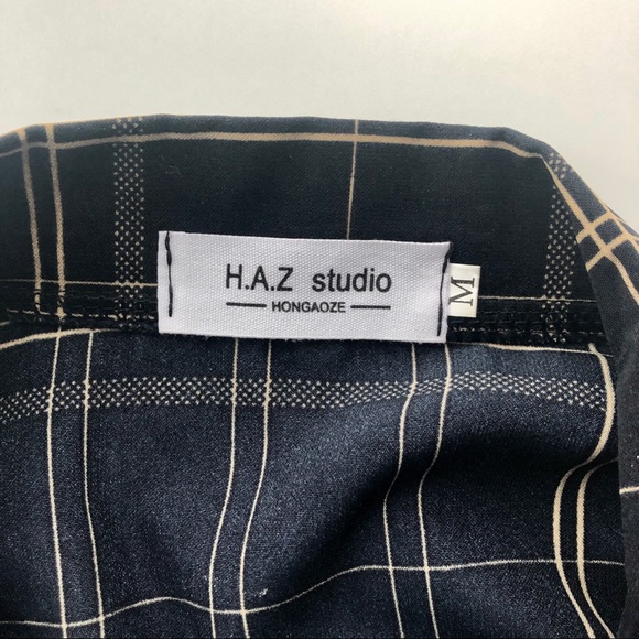 HAZ Studio - Yesstyle Plaid Shirt Dress - Picture 12 of 14